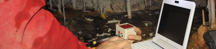 Micron Meter Tinytag Data Loggers Monitor Cave Conditions
