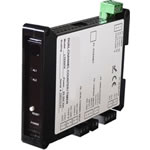 MLTE-DC | Ethernet and 4-20 mA Output | DC Voltage or Current | DIN Rail Transmitter