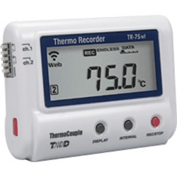 TR-75wf Thermocouple Temperature Data Logger