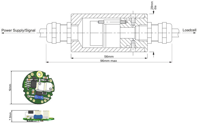 ALA5-ICA5ATEX Dimensions