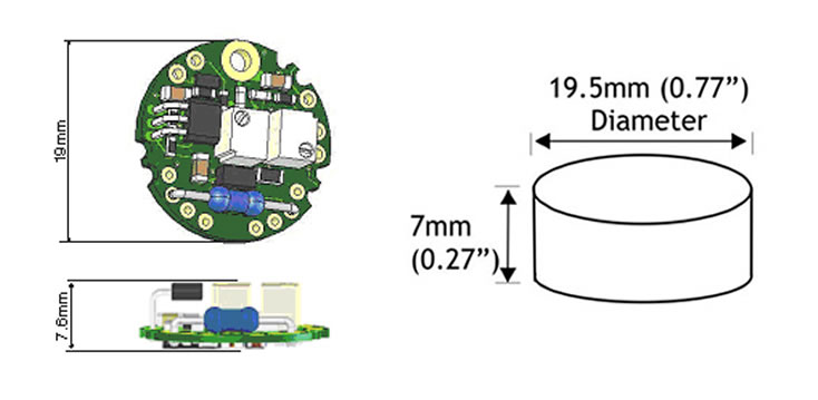 ICA5ATEX Dimensions