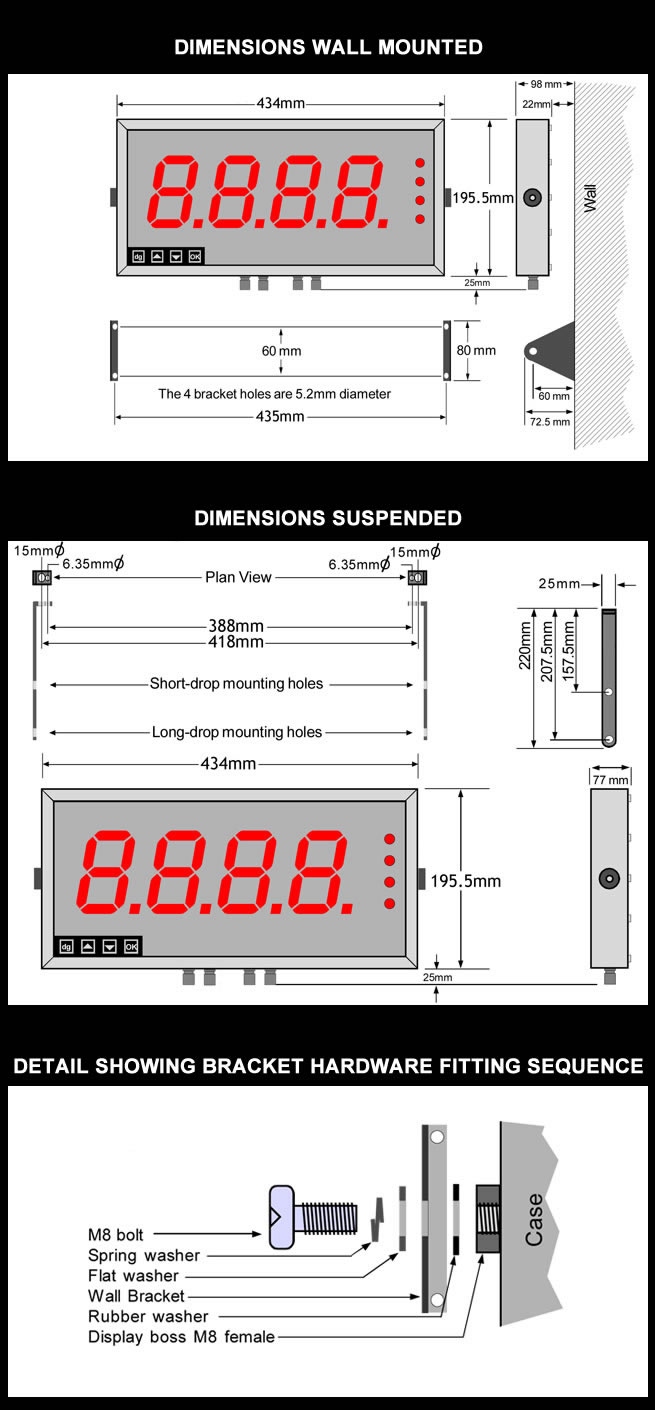 T24-LD1 Dimensions