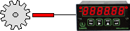 Tachometer and Pulse Input Rate Meter