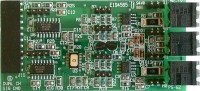 Signal conditioner board used with 4-20 mA current transmitter for frequency, rate or period