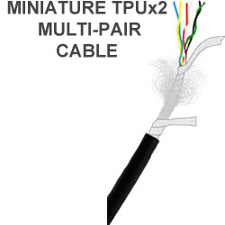 TPU Multi-pair cable 34 AWG