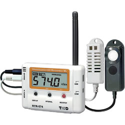 RTR-574 Illuminance / UV Intensity / Temperature / Humidity Logger | Wireless