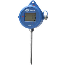 TV-4076  Data logger with display and stab probe