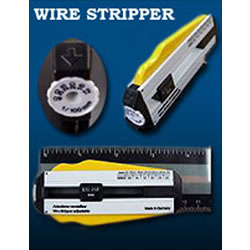 Miniature wire stripper